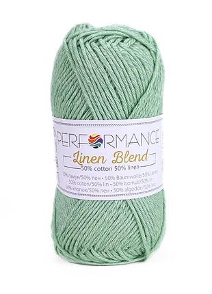 Пряжа linen blend/лайнен бленд, мятный 2159, performance