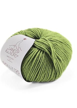 Пряжа dolly 125/доллі 125, фісташковий 329, laines du nord