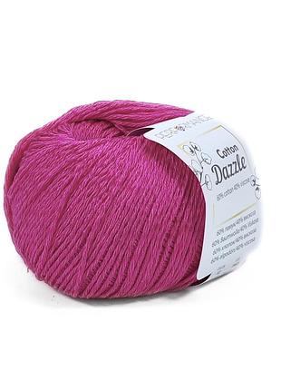 Пряжа cotton dazzle/коттон дазл, розовый 34, performance