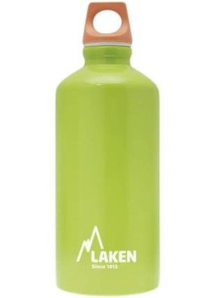 Бутылка laken futura 0.6l green/pink cap
