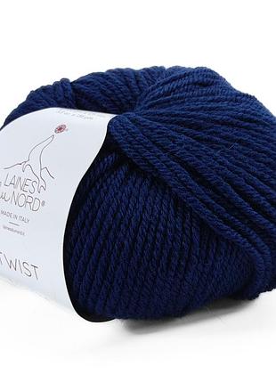 Пряжа twist/твист, темно-синий 99, laines du nord