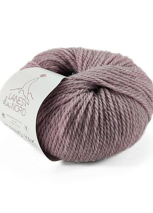Пряжа merino yak/мерино як, светло-сиреневый 17, laines du nord
