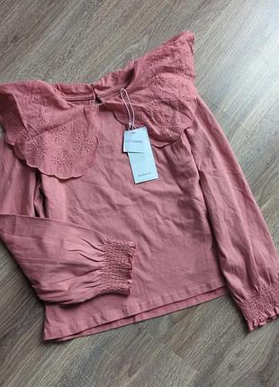 Нарядная блузка для девочки в школу, на праздник 134 размер на 8 лет reserved