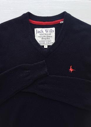 Фирменный пуловер, свитер из 100% шерсти, р.s-44