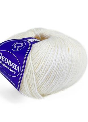 Пряжа georgia/джорджия, белый 426, campolmi