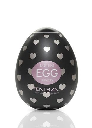 Мастурбатор-яйце tenga egg lovers (сердечки)