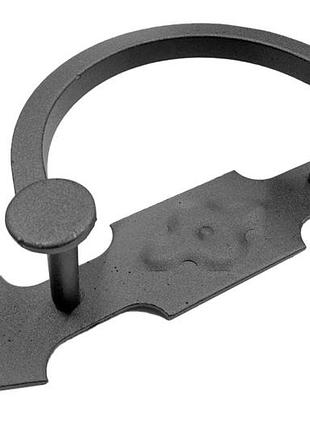 Ручка дверна ks-ukr "фортеця" дугоподібна квадрат 50х255 (оксамит ) (3732)