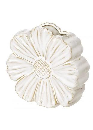 Ваза керамічна 14,5х4х13,5см бежева 733-784bonadi