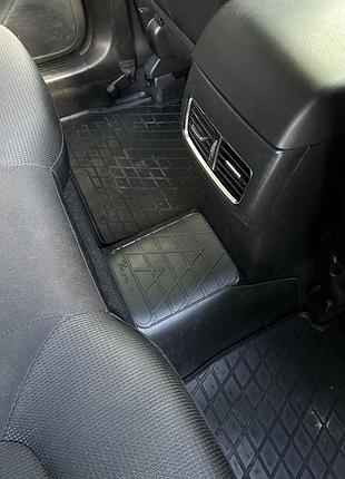 Задня перемичка килимок stingray для mazda cx-5 2017-2023 гумовий захисний елемент для салону ve-33