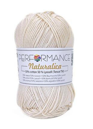 Пряжа naturalica/натуралика, сливочный 2015, performance