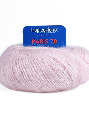 Пряжа paris 70/париж 70, ніжно-рожевий 294, tropical lane