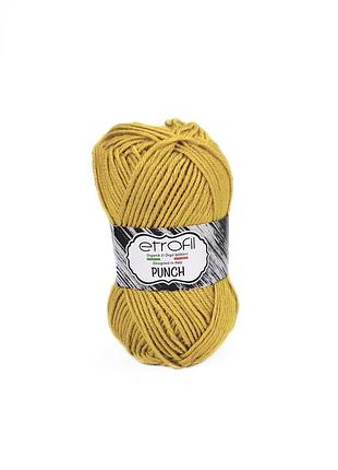 Пряжа punch/пунч,горчичный 74148, etrofil