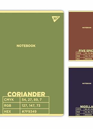 Зошит a4 80 аркушів клітинка "palette" 682005 yes