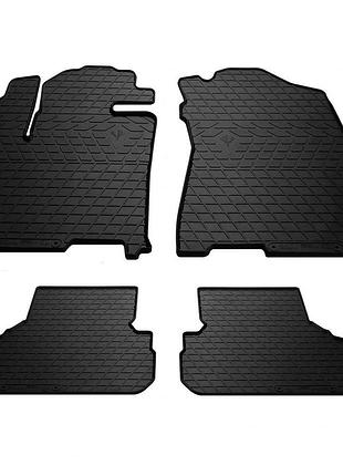 Коврики резиновые stingray для mazda premacy 4 шт модельные в штатные места защита от грязи dm-11