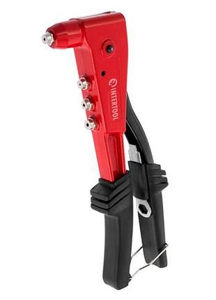 Заклепочник intertool 250 мм резиновые ручки (rt-0006)