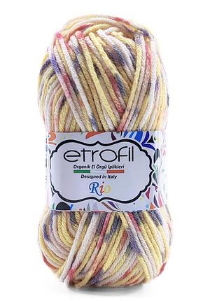Пряжа rio/рио,желтый-синий-красный bc013, etrofil