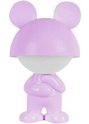 Світильник-нічник led на акумуляторі dreamy mouse фіолетовий k25-315-2-5