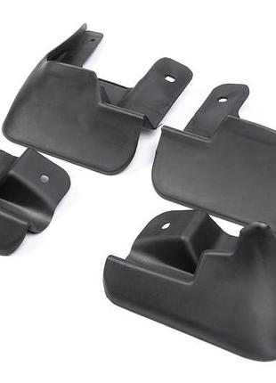 Брызговики premium для hyundai accent 2000-2006 4шт резино-пластиковые защитные для авто от грязи dm-11