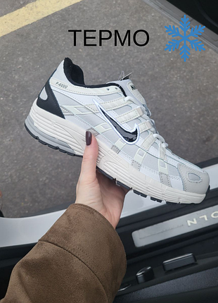 Термо кроссовки утепленные флисом nike p-6000 winter