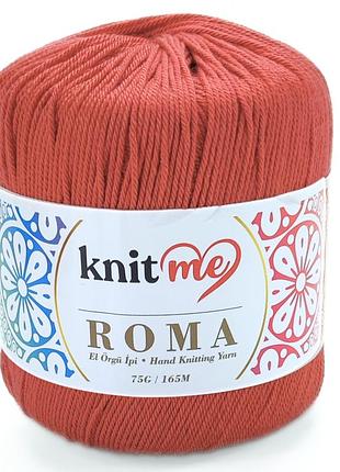 Пряжа roma/рома, лососевый kr1260, knit me