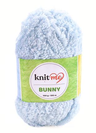Пряжа bunny/банні, ніжно-блакитний 993, knit me