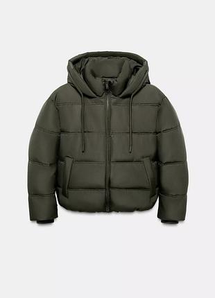 Куртка анорак пуховик зима zara mango xs s m l xl нова