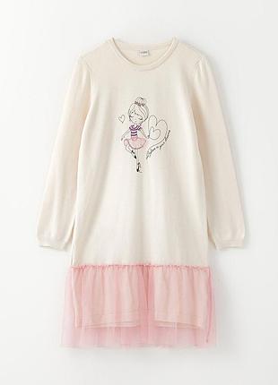 Lcw kids сукня трикотажна 11-12 р