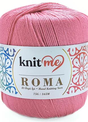 Пряжа roma/рома, чайная роза kr1748, knit me