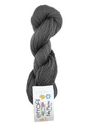 Пряжа baby merino/бебі меріно, темно-сірий 79085, etrofil