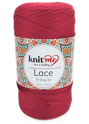 Пряжа lace/лейс, червоний 620, knit me