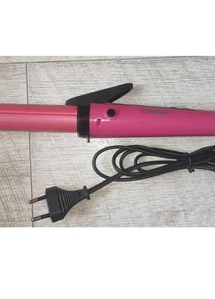Распродажа плойка щипцы для волос 2 in 1 nova nhc-1818sc розовая