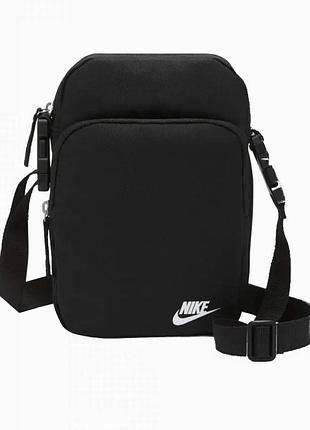 Сумка через плече nike heritage - чорний