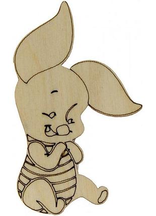 Свинка "п'ятачок" 5х8см фанера