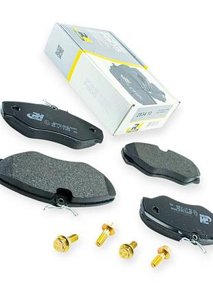 Колодки гальмівні передні renault trafic-opel vivaro 01-, ducato,jumper,boxer 94- (145x61)