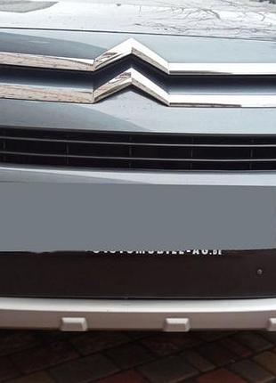 Зимняя решетка глянцевая для citroen berlingo 2008-2012 зимний дефлектор капота для защиты от снега и ль ve-33