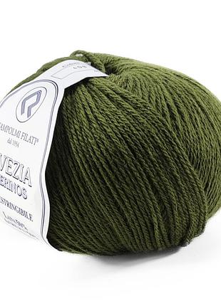 Пряжа svezia/швеция, милитари-зеленый 408, campolmi
