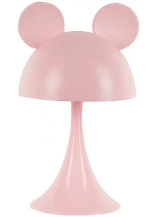 Світильник-нічник led на акумуляторі simple mouse рожевий k25-317-2-2