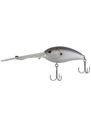 Воблер imakatsu crank ik-800r2 deep impact 65mm 21.0g #195 power white