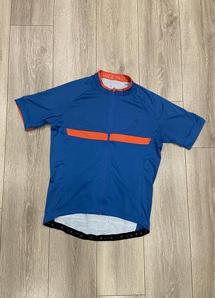 Велофутболка , велоджерси , джерси fwe cycling jersey blue/orange