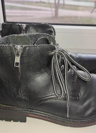 Ботинки кожаные осень/демисезон р. 42 производства индии