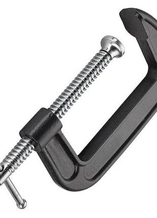Струбцина g-тип intertool 3" 75 мм (ht-6015)