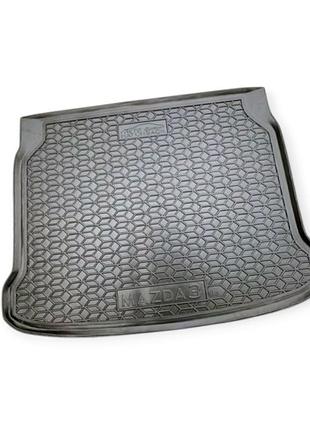 Коврик багажника mazda m3 2019-> хетчбэк avto-gumm