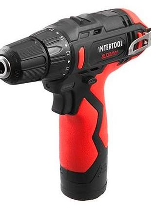 Шуруповерт акумуляторний intertool-storm 12в x 0.8-10мм (wt-0310)