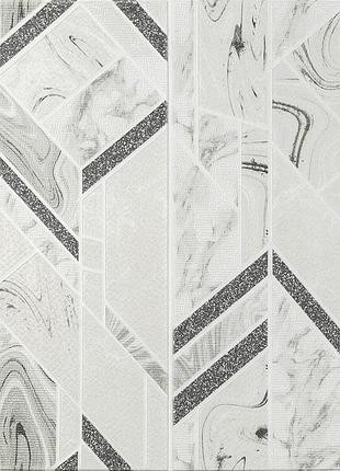 Панель стеновая 3d 680х680х4мм абстракция серая sw-00001990