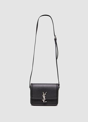 💎 yves saint laurent solferino black matte/silver 18.5 х 14 х 5 см