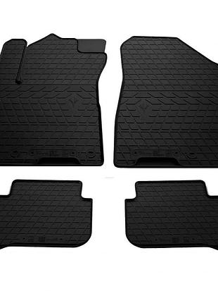 Гумові килимки stingray premium для hyundai ioniq 2016-2022 4шт модельні килими для захисту салону авто dm-11