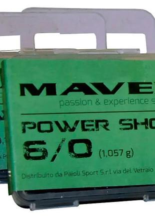 Набор грузил maver power shots №6/0 (1.057g) 100g