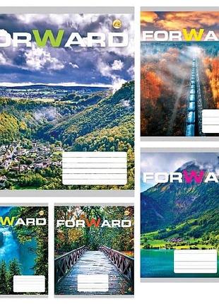 Зошит 12 аркушів клітинка тв "природа" та51106