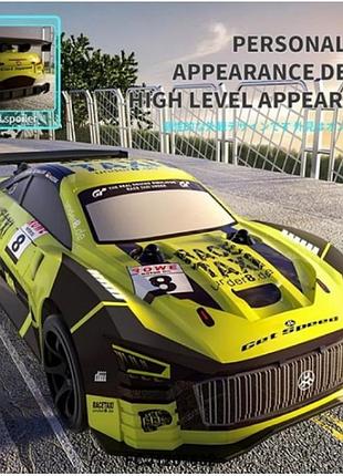 Машина rk 2,4g,акумулятор 20см, світло, корпус не б'ється, дрифт, usb зарядне, d865