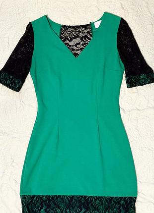 Плаття зелене